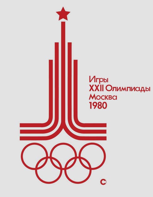Logotyp Moskwa 1980