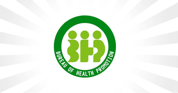 Komiczne logo ośrodku zdrowia Bureau