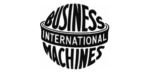 Okrągłe logo International Business Machines corporation