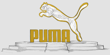 Identyfikacja wizualna firmy Puma