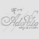 Szkic pokazuje jak tworzy się logo Adorato.