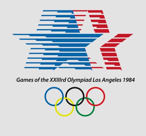 Logo igrzysk olimpijskich w Los Angeles 1984
