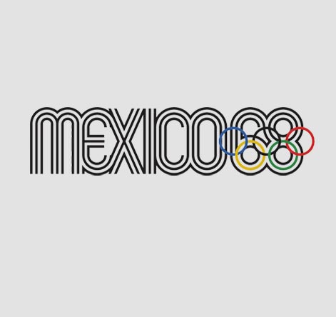 Logotyp olimpijski Meksyk 1968