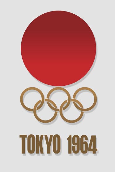 Logo igrzyska olimpijskie w Tokio 1964