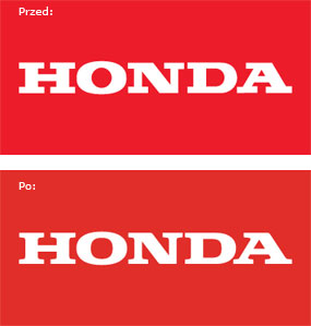 Proste logo typograficzne Hondy