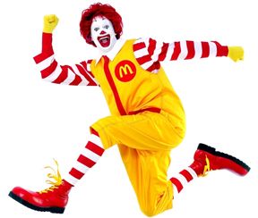 klaun z McDonald
