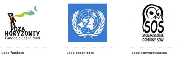 przykłady logo fundacji, organizacji oraz stowarzyszenia