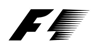 czarno-białe logo formuły 1