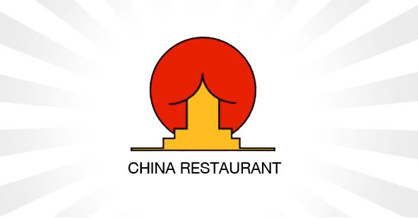 Śmieszne logo restauracji