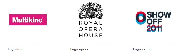 logo kina, opery i corocznego eventu