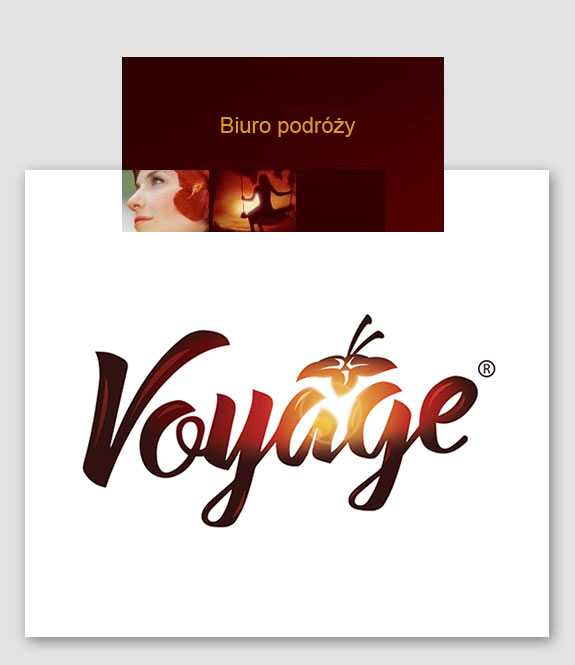 Przykładowy projekt logo Voyage