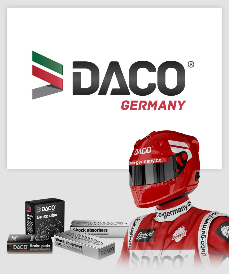 Profesjonalny projekt logo dla firmy Daco