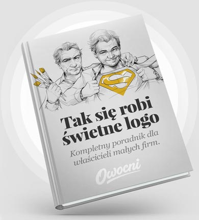 Książka prezentuje zasady projektowania logo - jak zrobić, żeby było dobre?